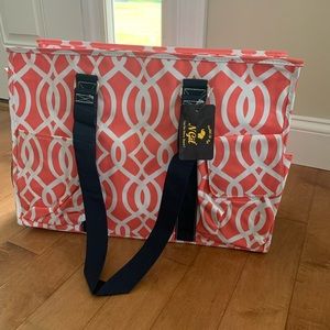 Ngil Coral large tote NWT
